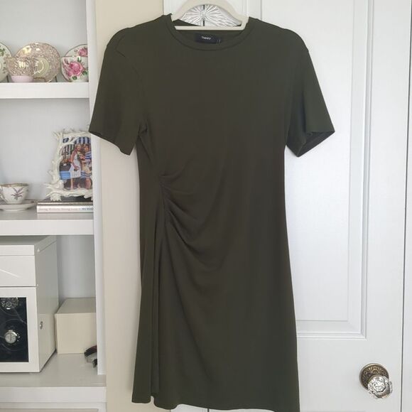 Theory Womens Clinton T-Shirt Dress NWOT - Picture 4 of 8
